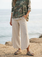 Coastal Tulip Denim Pants - Westly