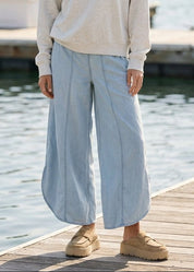 Coastal Tulip Denim Pants - Westly