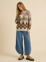 Coastal Tulip Wide Leg Pants - Westly