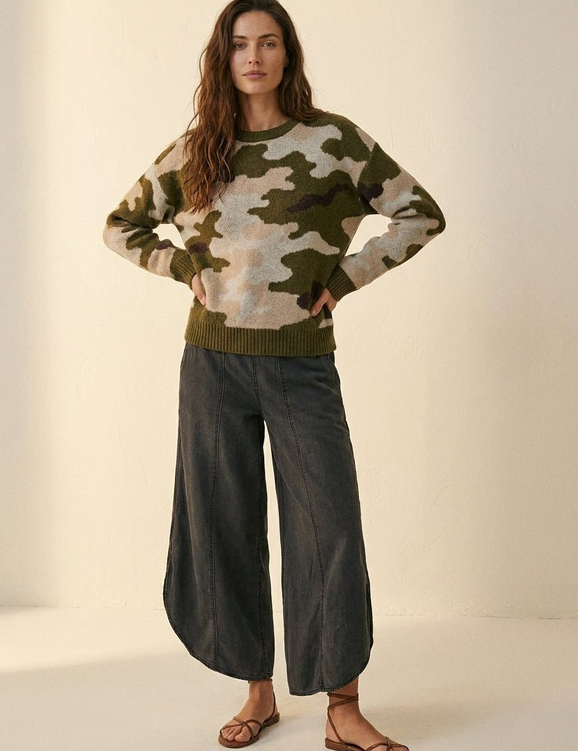 Coastal Tulip Wide Leg Pants - Westly