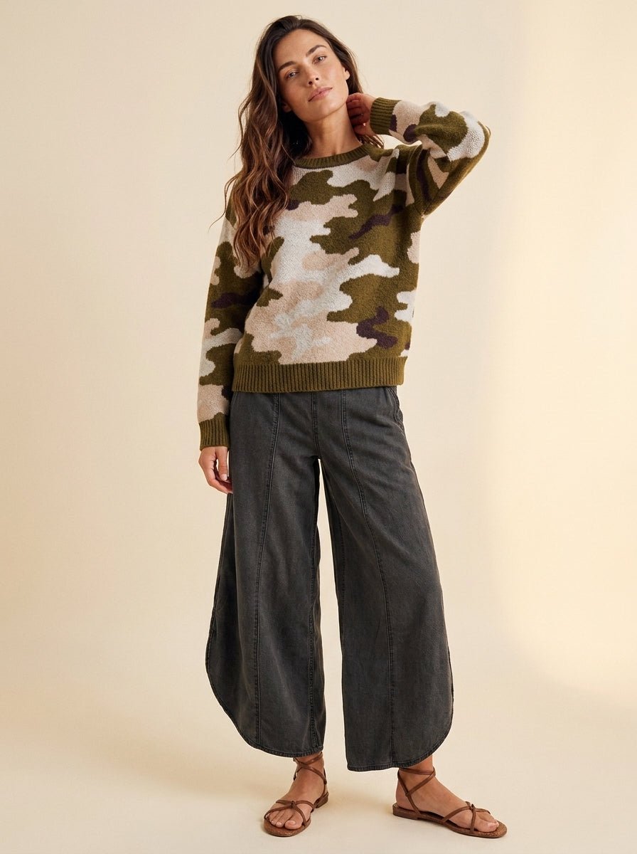 Coastal Tulip Wide Leg Pants - Westly