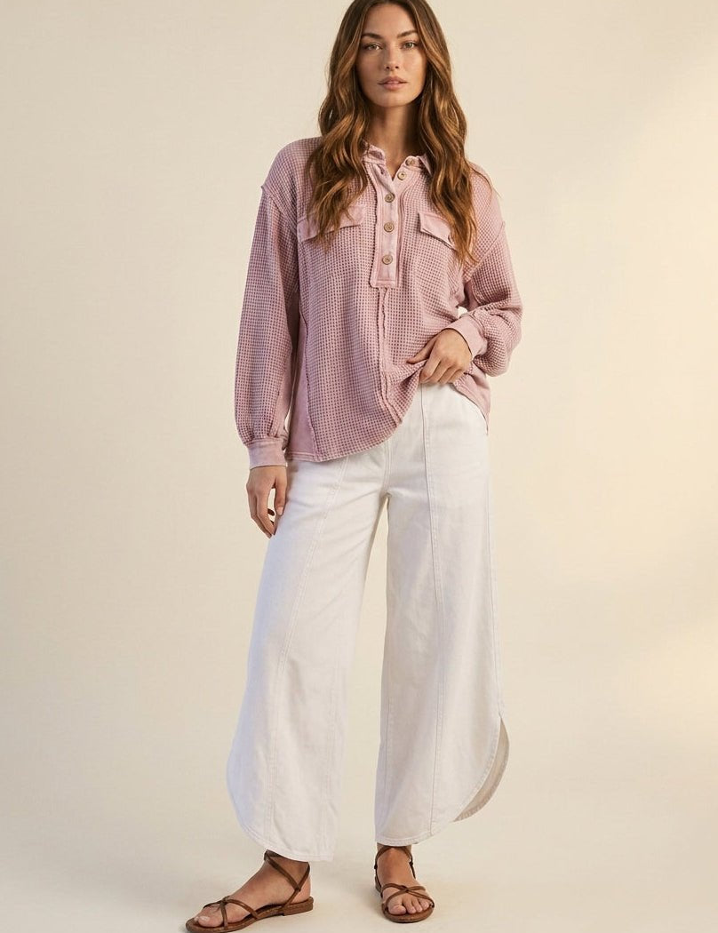 Coastal Tulip Wide Leg Pants - Westly