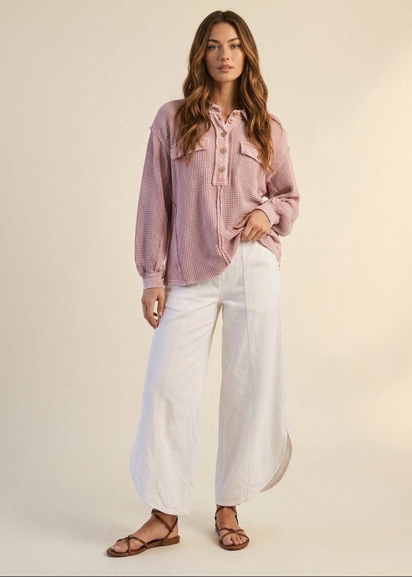 Coastal Tulip Wide Leg Pants - Westly