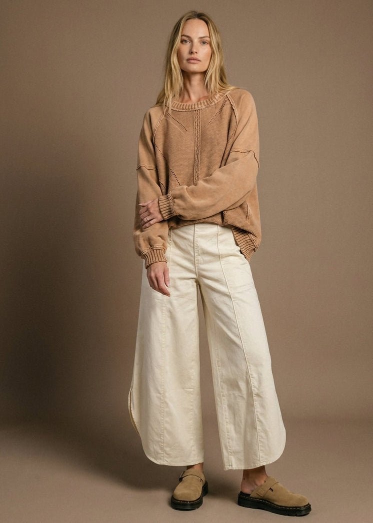 Coastal Tulip Wide Leg Pants - Westly