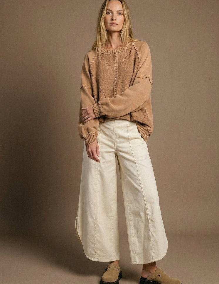 Coastal Tulip Wide Leg Pants - Westly