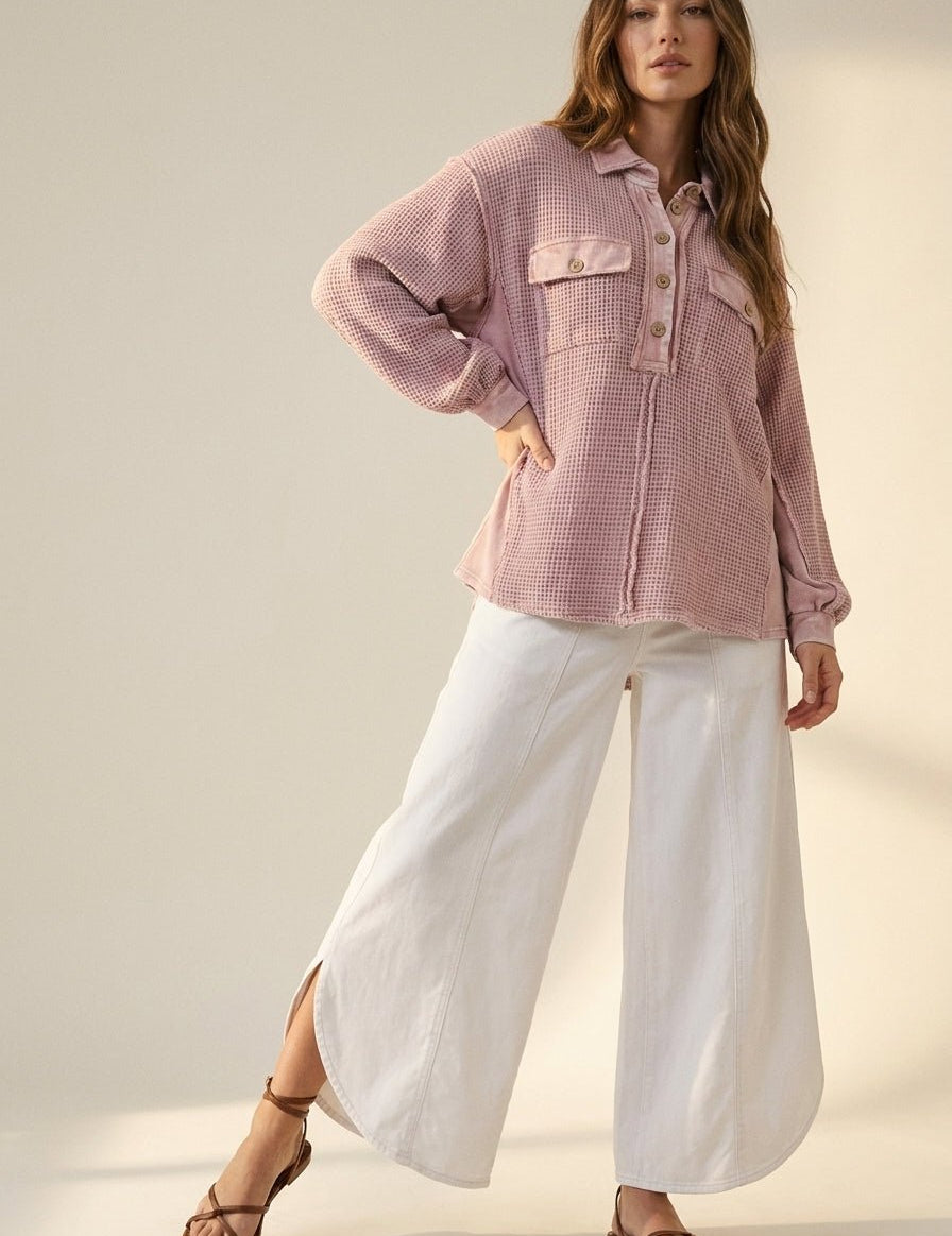 Coastal Tulip Wide Leg Pants - Westly
