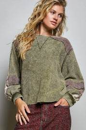 Come As You Are Oversized Waffle Knit Top - Westly