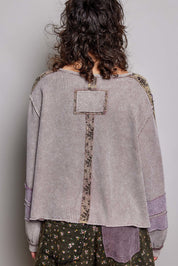 Come As You Are Oversized Waffle Knit Top - Westly