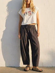 Comfy Days Pinstripe Pants - Westly