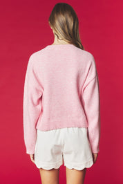 Confection Candy Cane Knit Cardigan - Westly