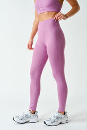 Contour Line Contoured Stretch Leggings in Mulberry, photo 2