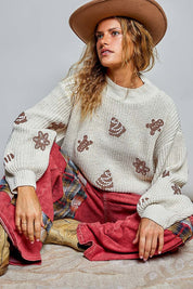 Cookie Cutter Mock-Neck Chenille Sweater - Westly