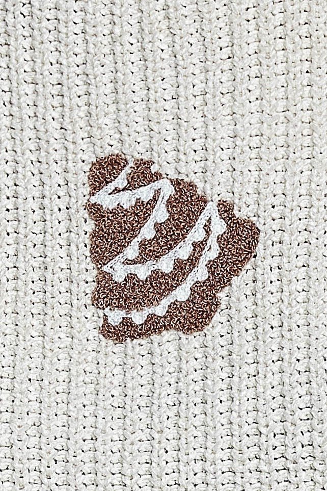 Cookie Cutter Mock-Neck Chenille Sweater - Westly