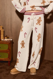 Cookie Swap Gingerbread Knit Lounge Pants - Westly