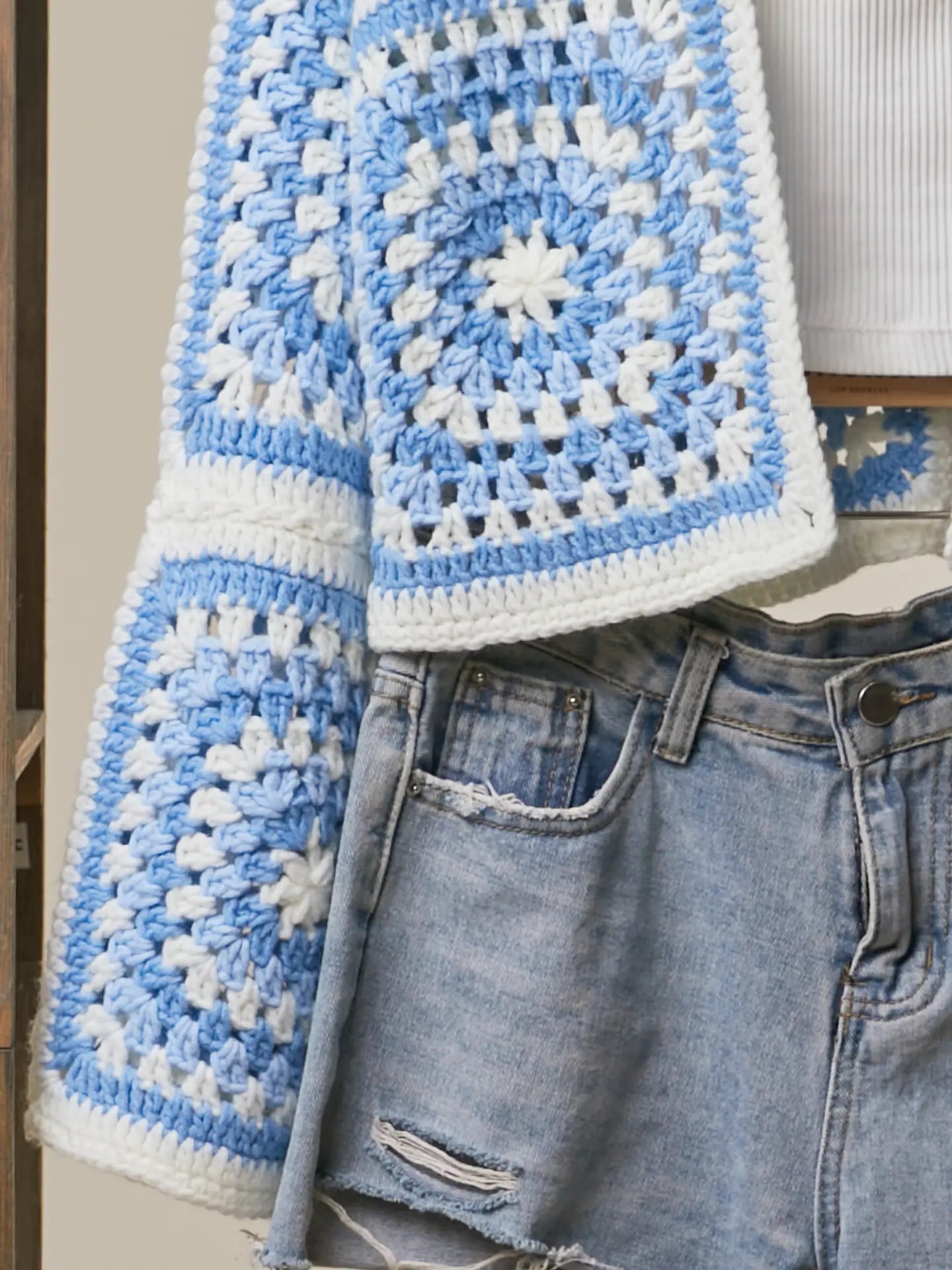 Cora Hand - Made Crochet Cardigan - Westly