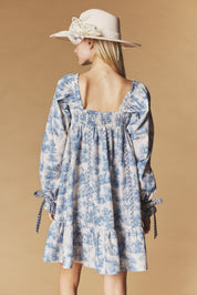 Cotswold Toile Babydoll Mini Dress - Westly