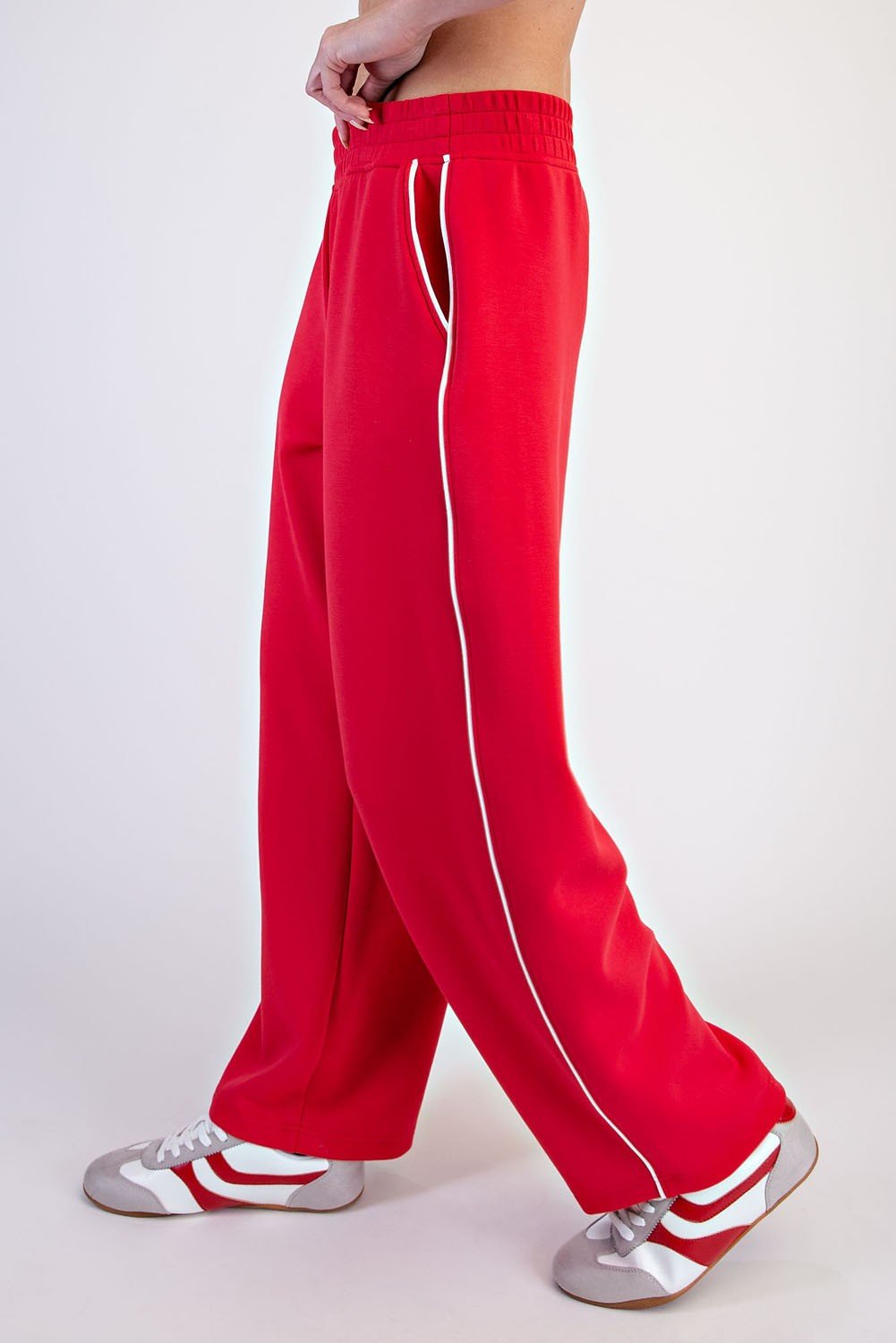 Courtside Piped Scuba Lounge Pants - Westly