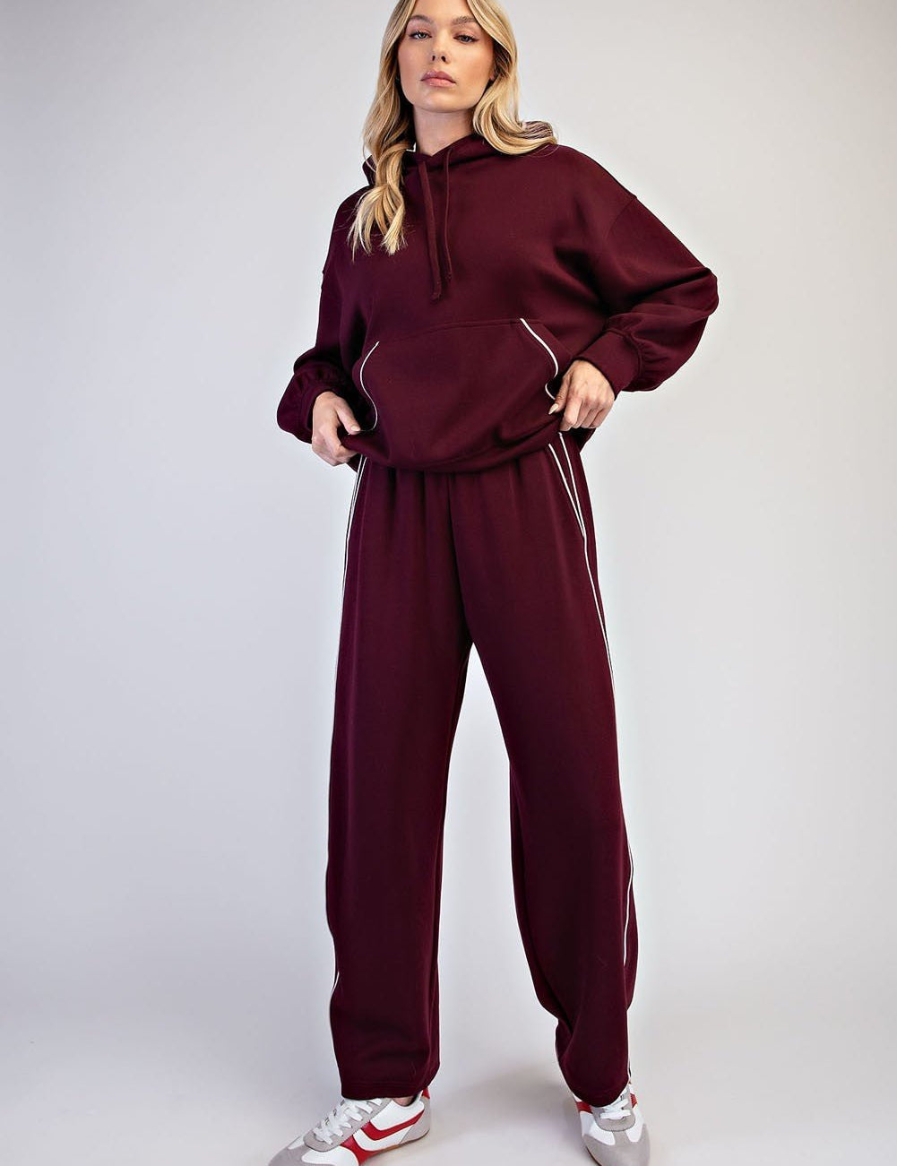 Courtside Piped Scuba Lounge Pants - Westly