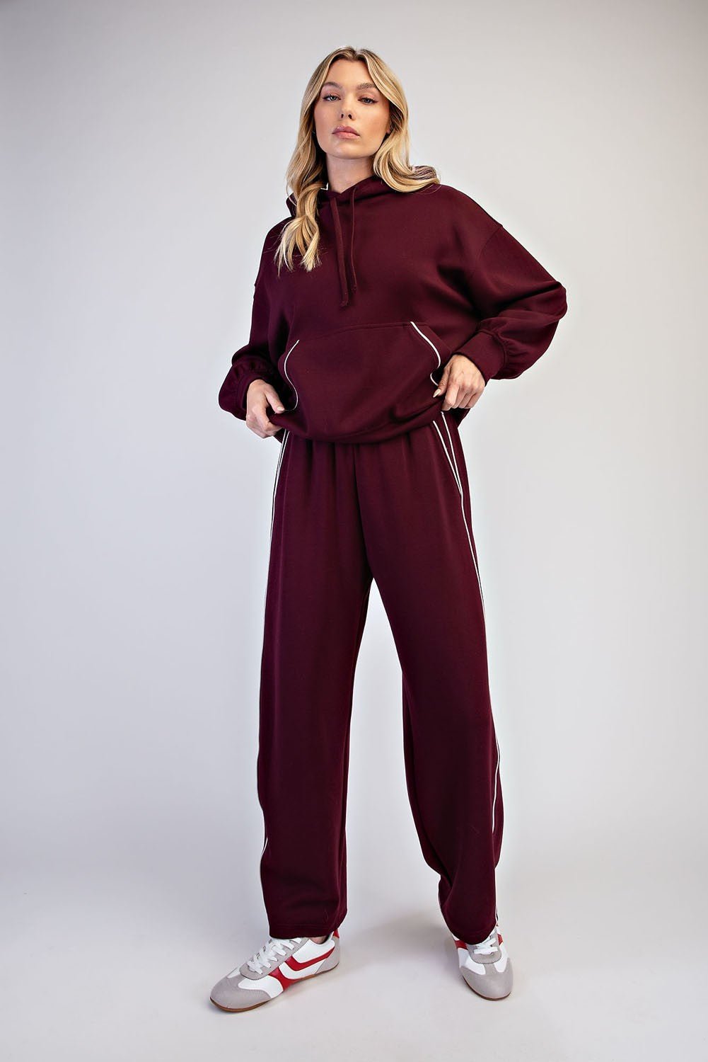 Courtside Piped Scuba Lounge Pants - Westly