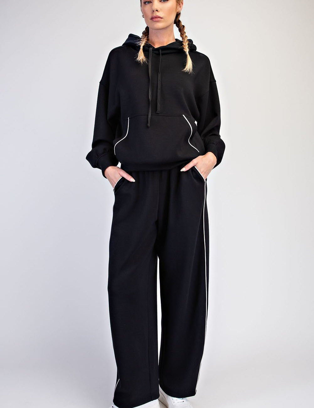 Courtside Piped Scuba Lounge Pants - Westly