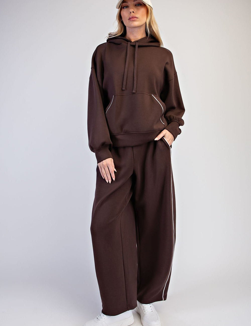 Courtside Piped Scuba Lounge Pants - Westly