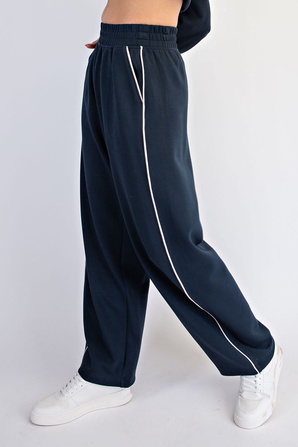 Courtside Piped Scuba Lounge Pants - Westly
