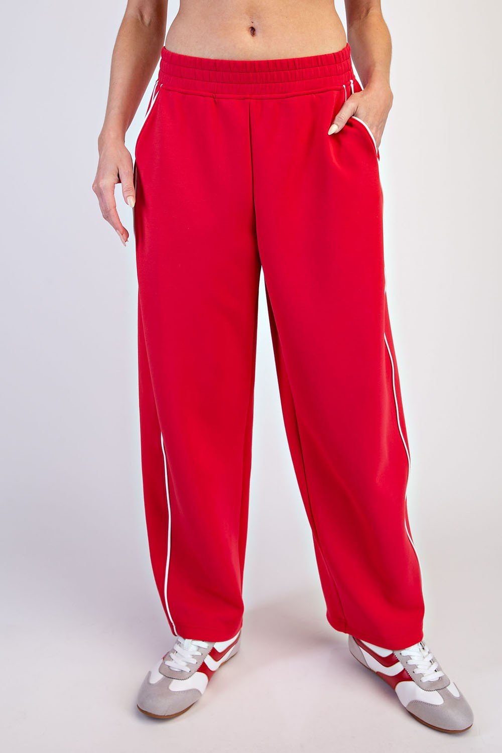 Courtside Piped Scuba Lounge Pants - Westly