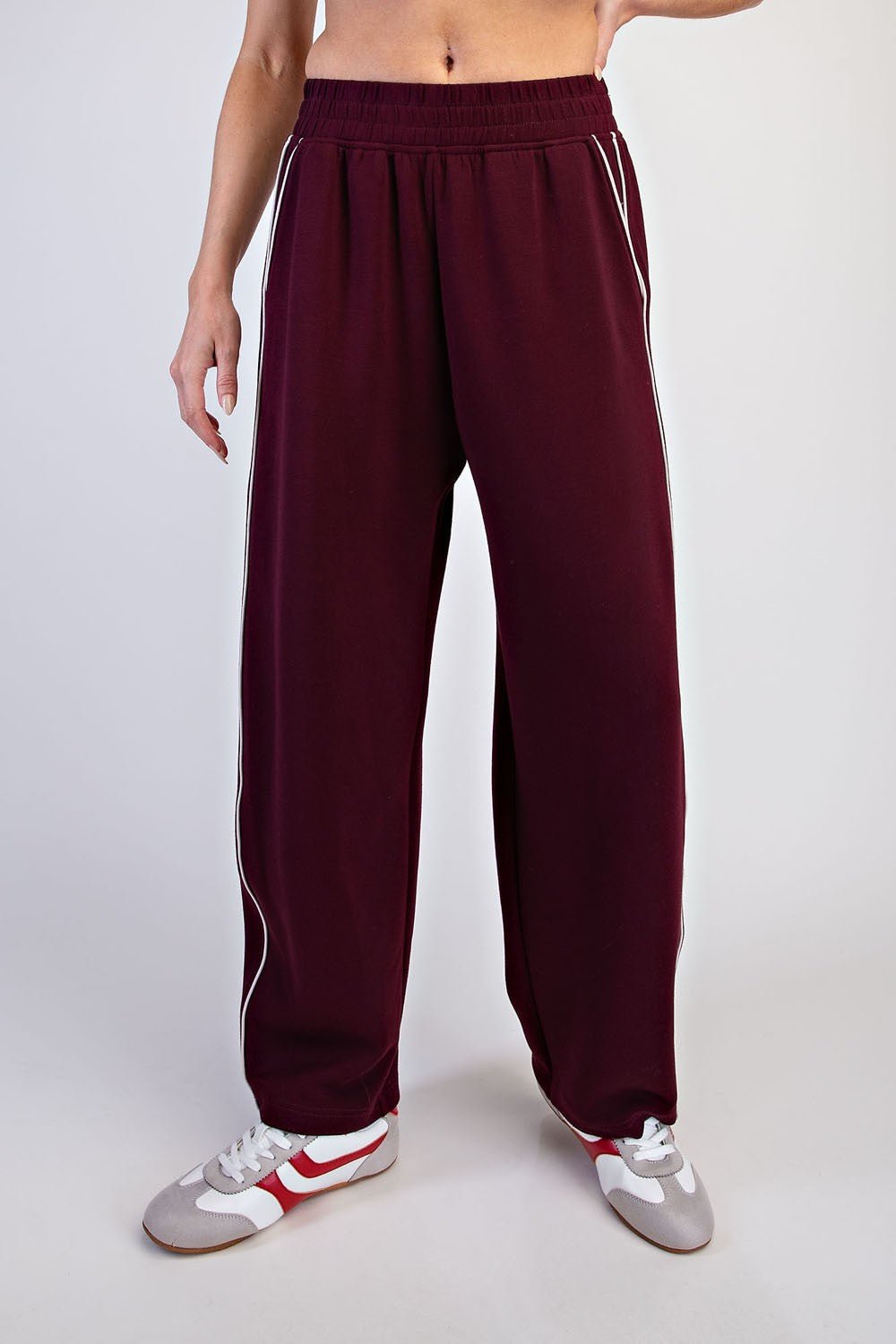 Courtside Piped Scuba Lounge Pants - Westly