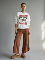 Cowboys Oversized Graphic Sweatshirt - Westly