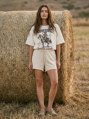 Cowgirl Social Club Oversized Graphic Tee - Westly