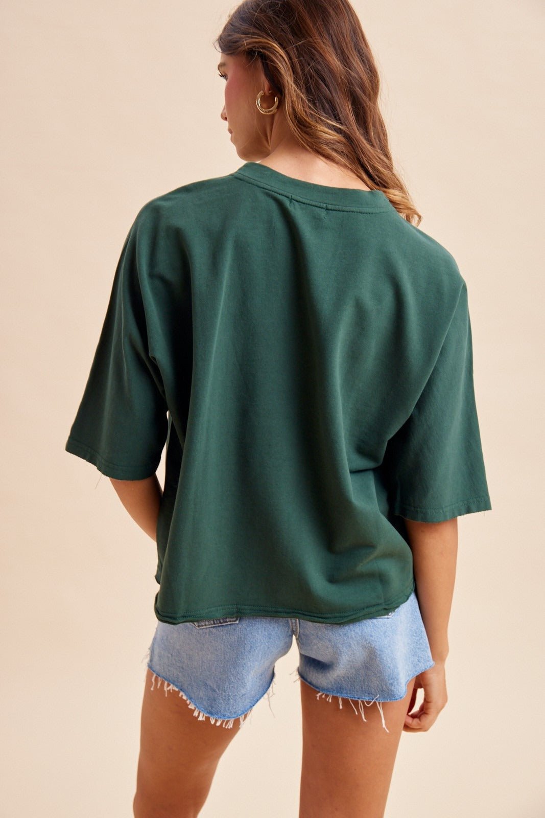Creekside Mallard Patchwork Dolman Sleeve Top - Westly