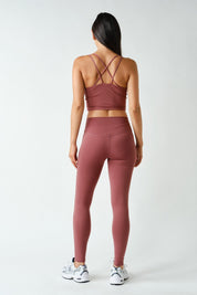 Cross Talk Crisscross Strap Sports Bra - Westly