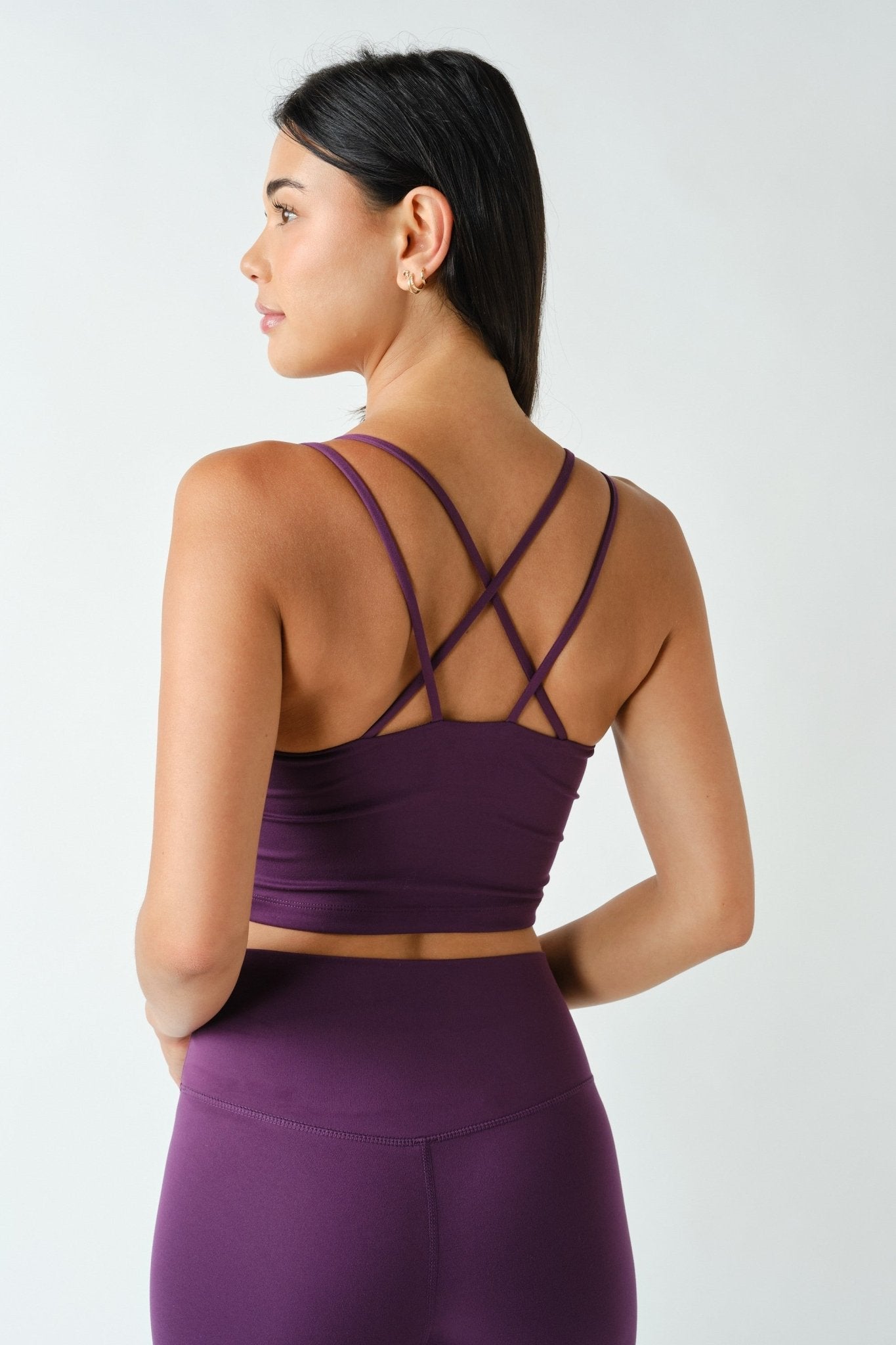 Cross Talk Crisscross Strap Sports Bra - Westly
