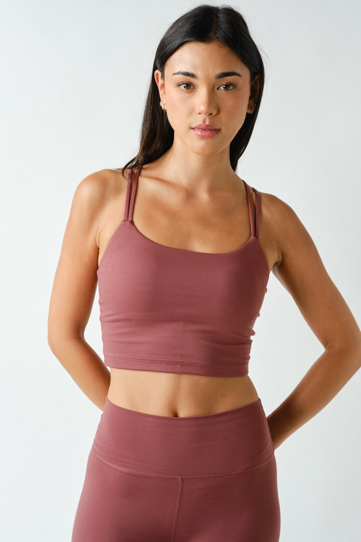 Cross Talk Crisscross Strap Sports Bra - Westly