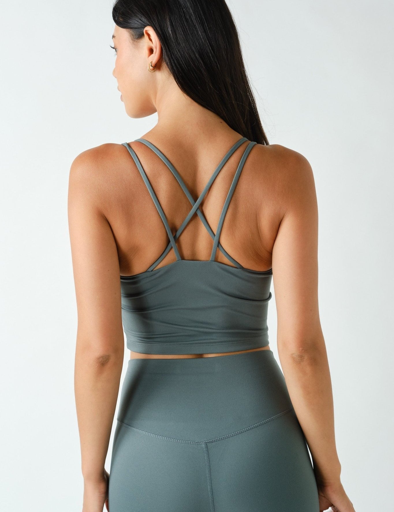 Cross Talk Crisscross Strap Sports Bra - Westly