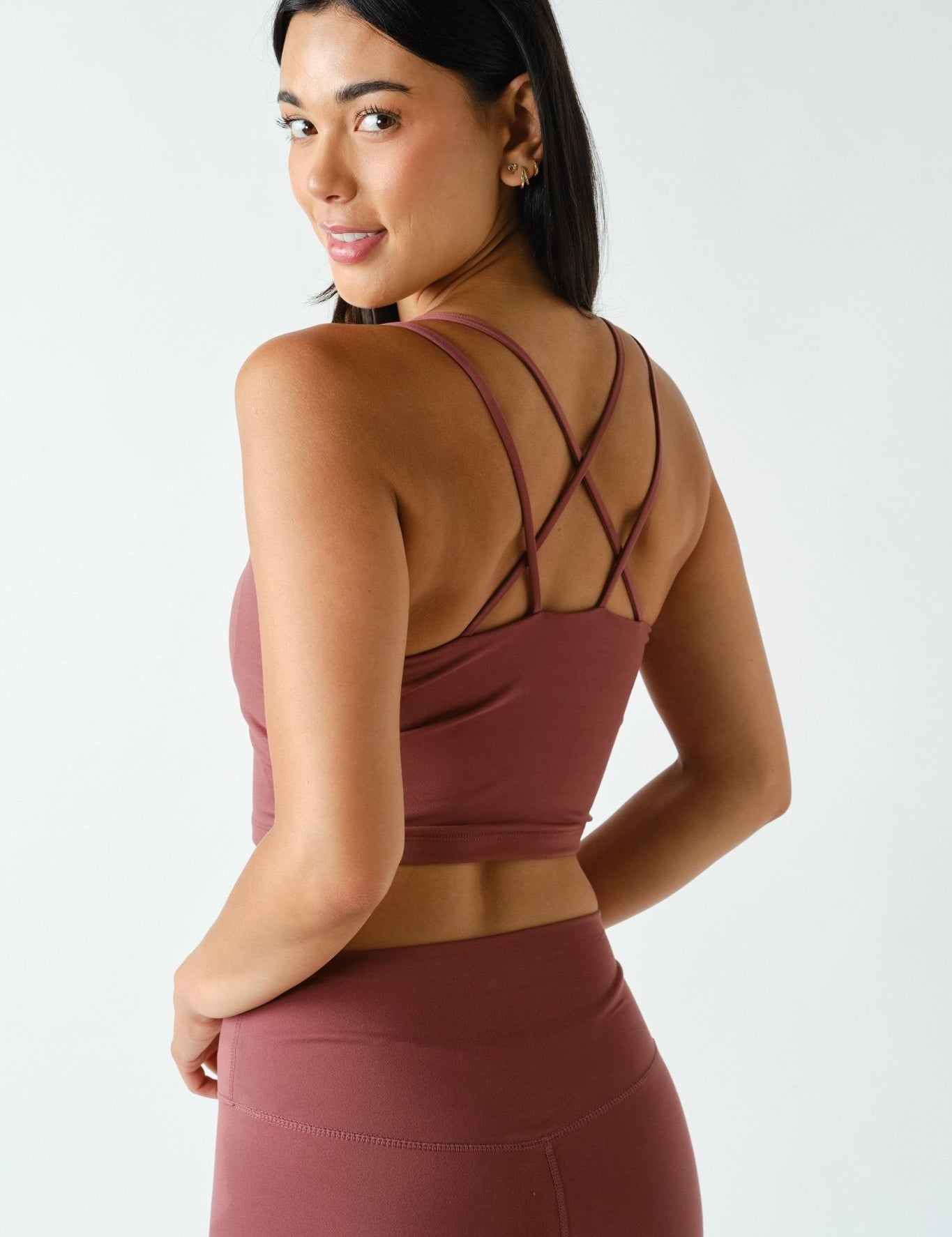 Cross Talk Crisscross Strap Sports Bra - Westly