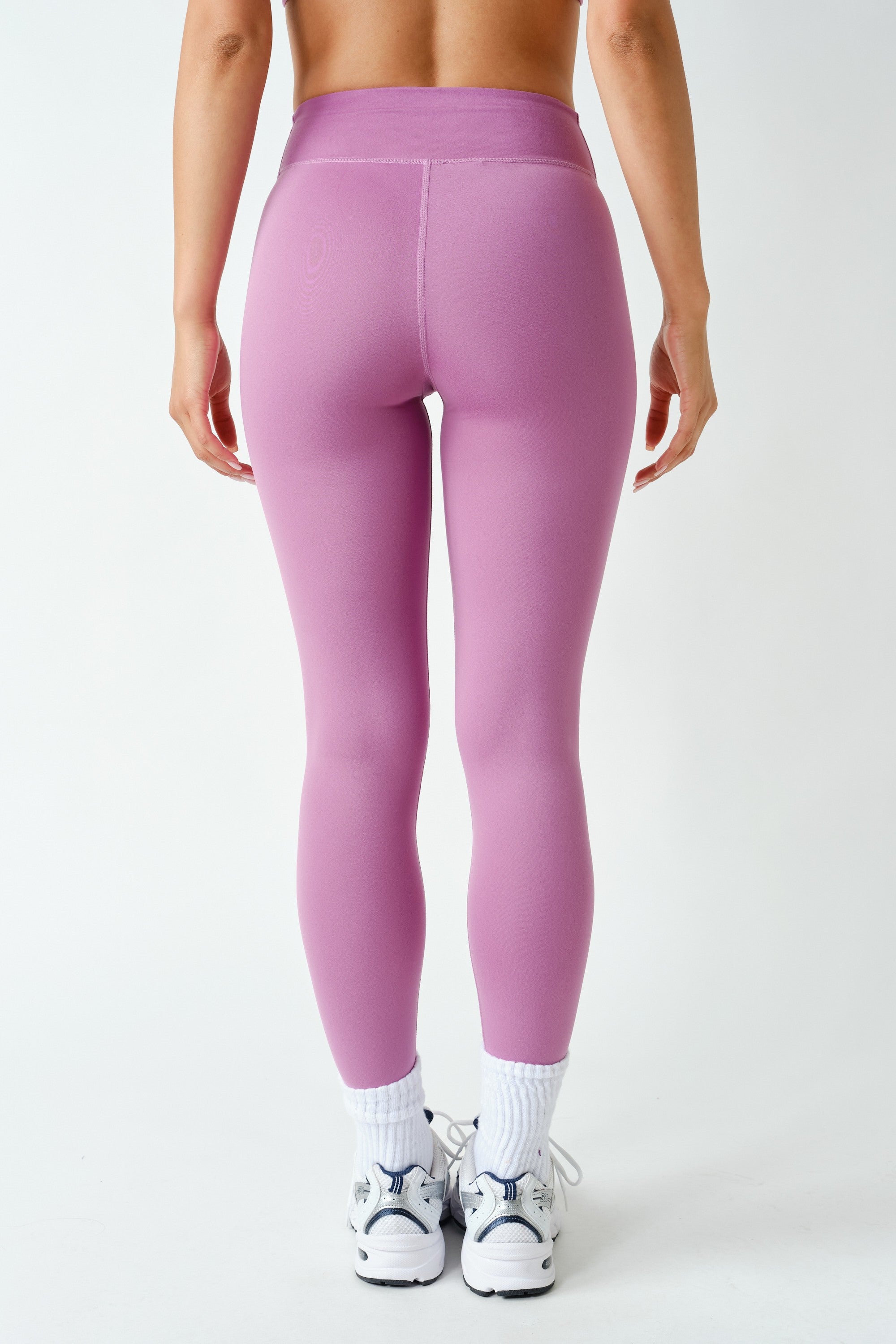 Crosscurrent Crossover Waist Leggings in Mulberry, photo 2