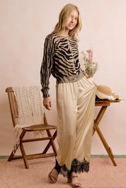Crosswalk Zebra Knit Cardigan - Westly