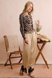 Crosswalk Zebra Knit Cardigan - Zebra