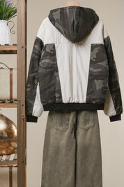 Crosswinds Reversible Camo Colorblock Jacket - Westly