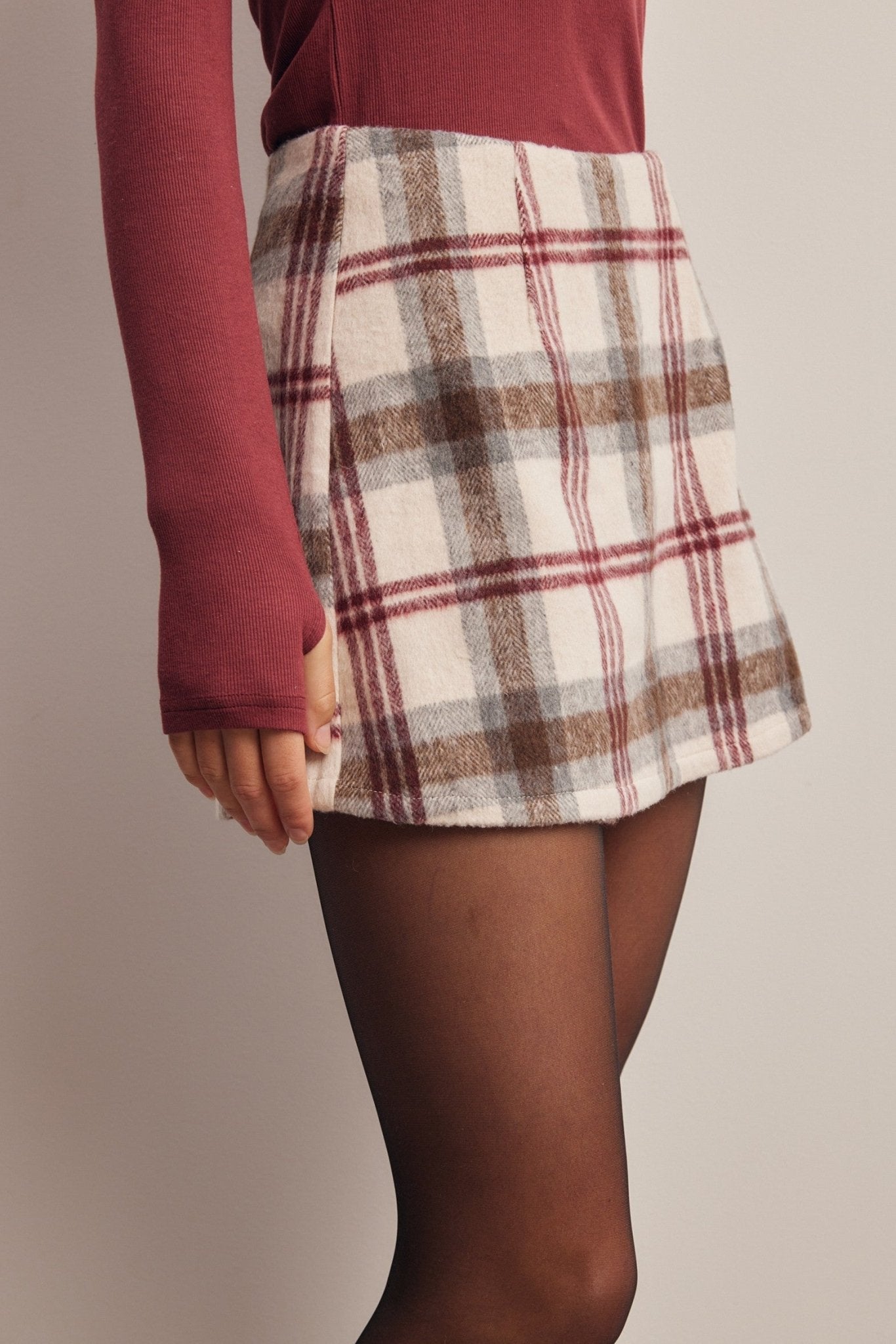 Culver Plaid Skort - Westly