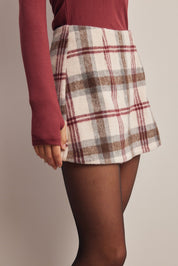 Culver Plaid Skort - Westly