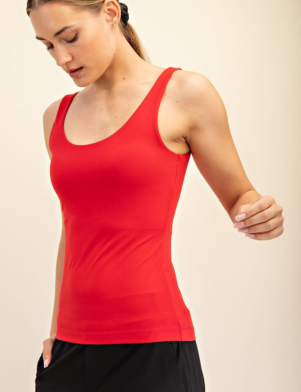Daily Practice Scoop Neck Active Tank - Westly