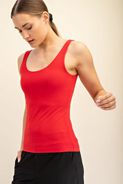 Daily Practice Scoop Neck Active Tank - Westly