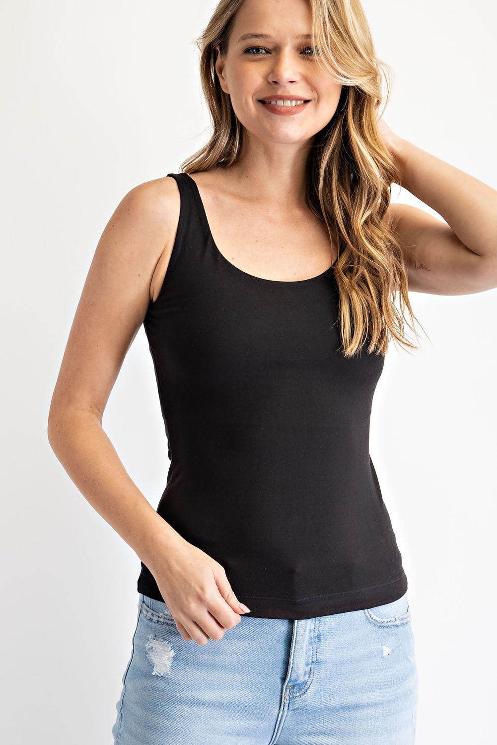 Daily Practice Scoop Neck Active Tank - Westly