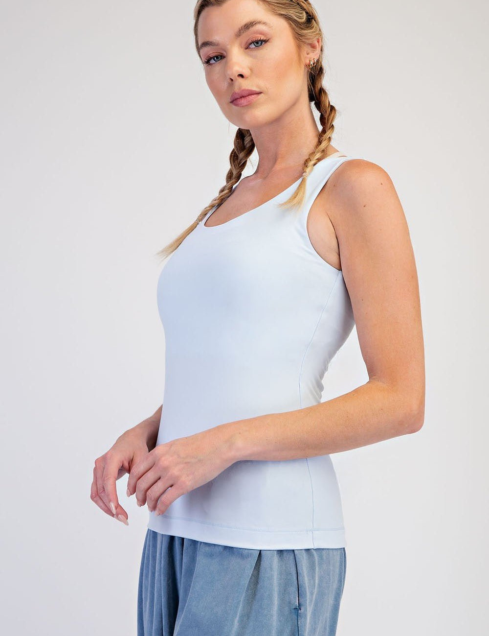 Daily Practice Scoop Neck Active Tank - Westly