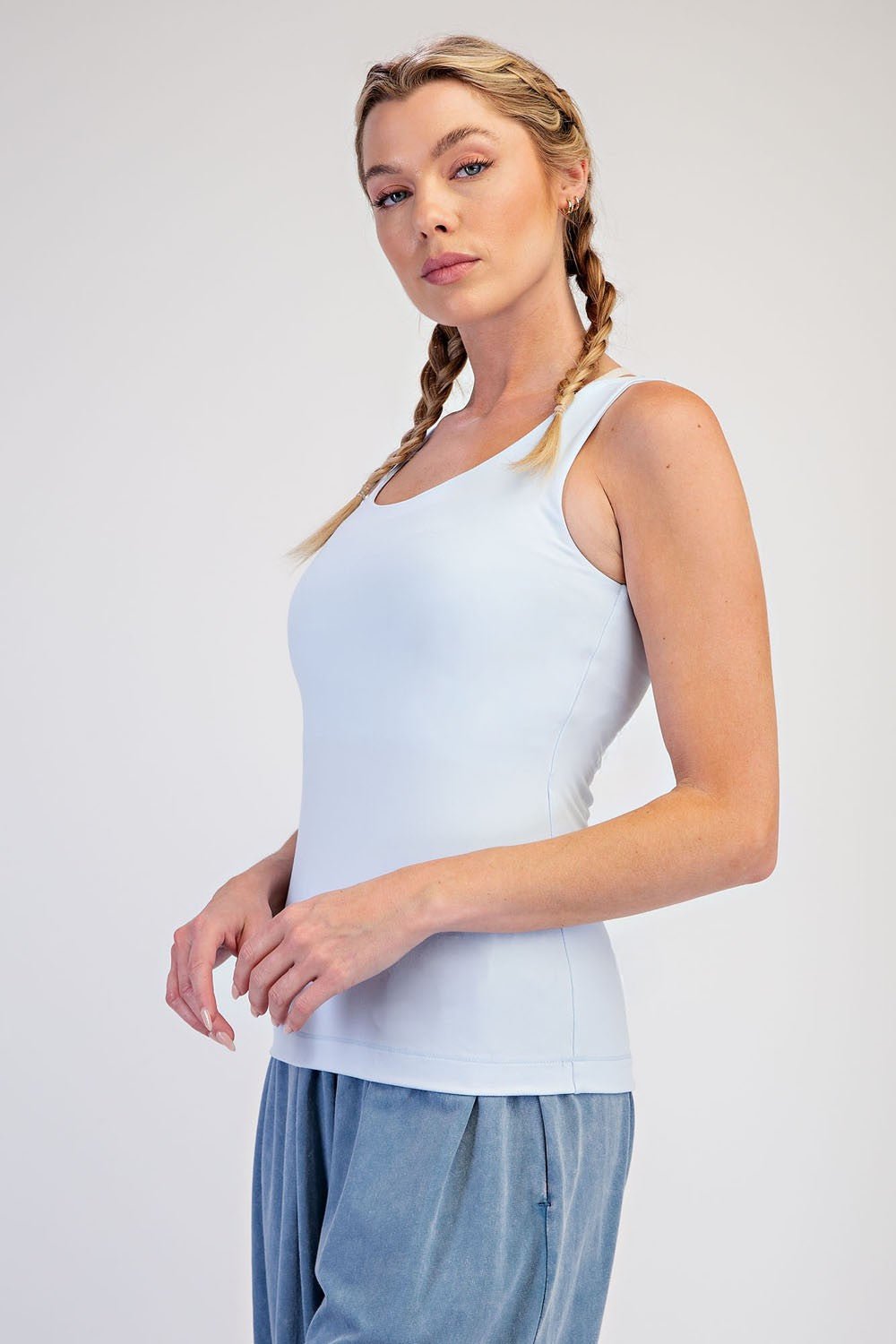 Daily Practice Scoop Neck Active Tank - Westly
