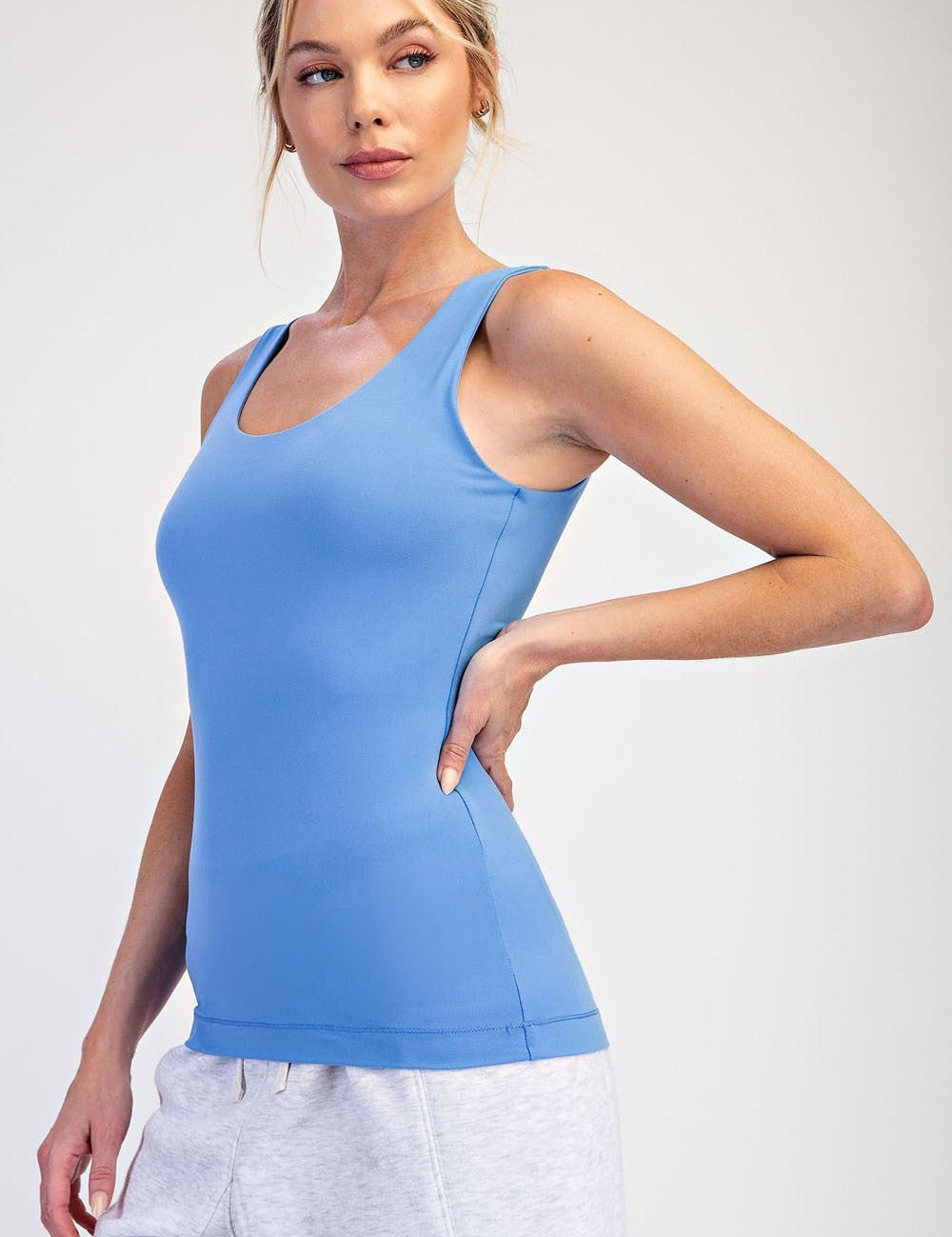 Daily Practice Scoop Neck Active Tank - Westly
