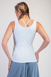 Daily Practice Scoop Neck Active Tank in Nantucket Breeze, photo 3