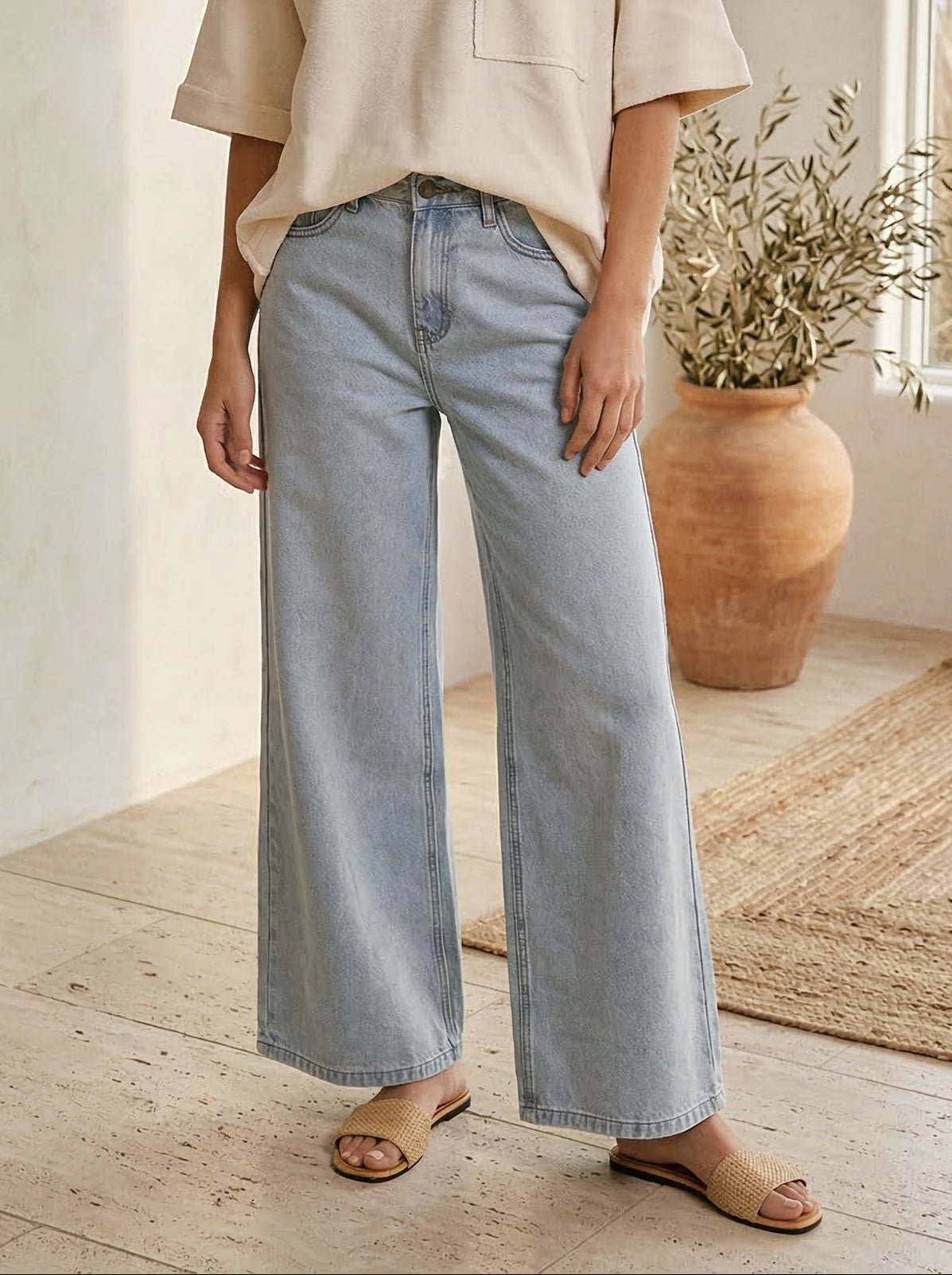 Dakota Wide - Leg Jeans - Westly